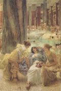 Alma-Tadema, Sir Lawrence, The Baths of Caracalla (mk24)